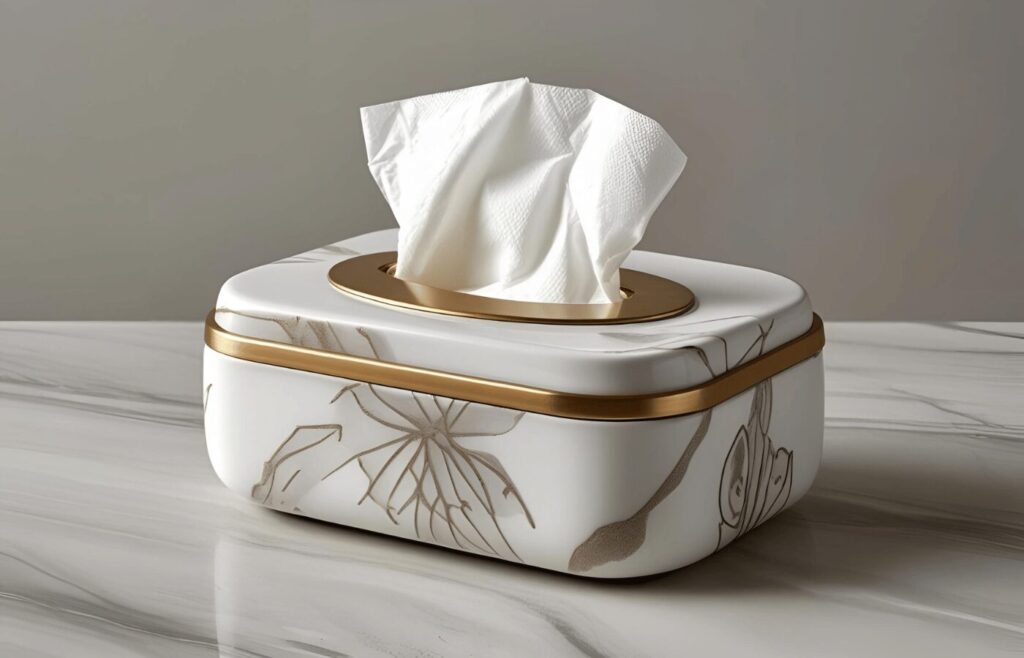 Magnetic Lid Tissue Holder