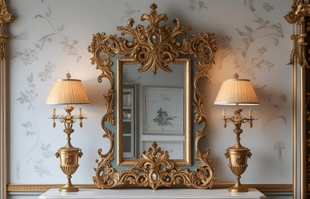 Ornate Royal Mirror Frame