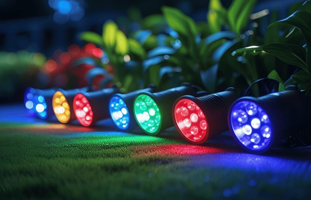 RGB Color-Changing Garden Lights