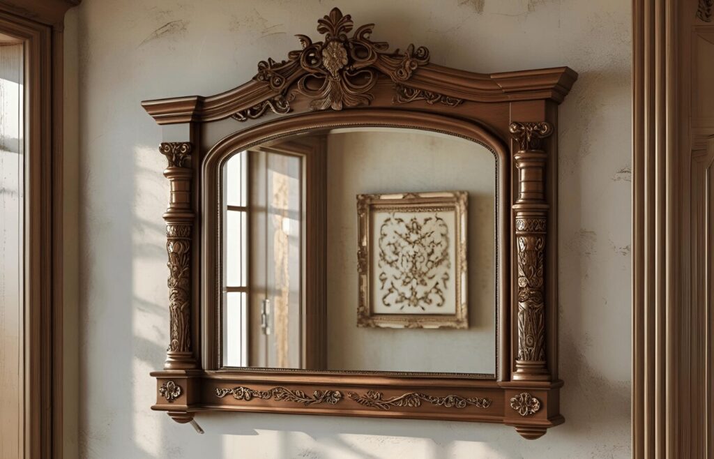 Royal Wooden Mirror Frame