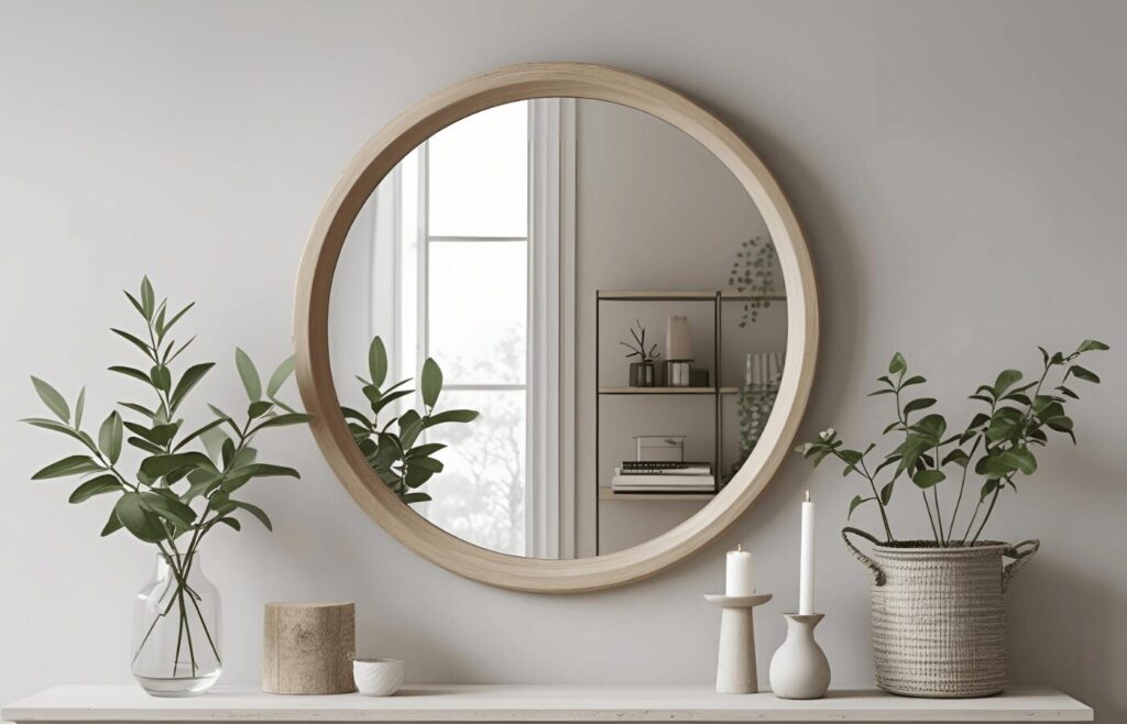 Simple Scandinavian Mirror Frame