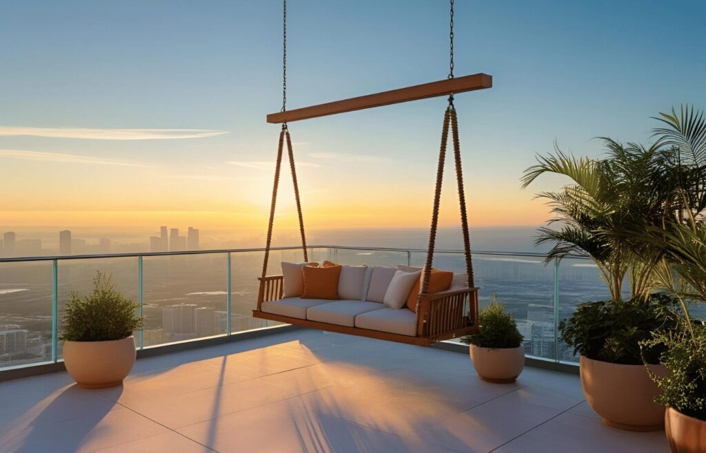 SkyLounge Balcony Swing