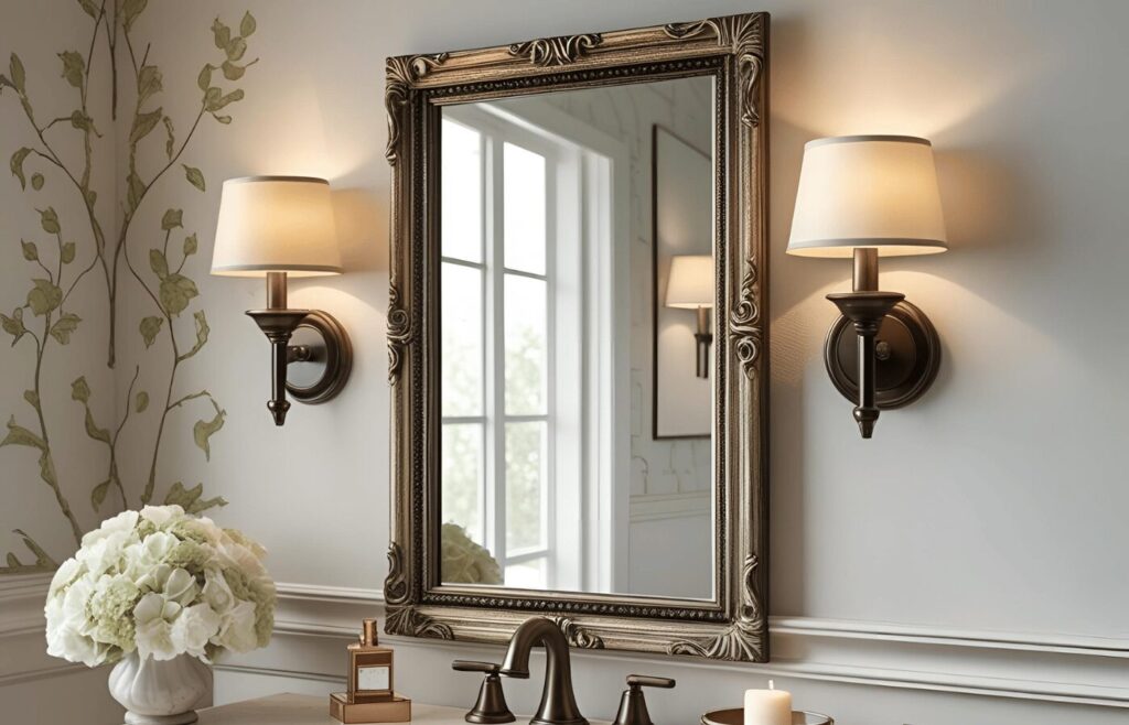 Small Vanity Mirror Frame