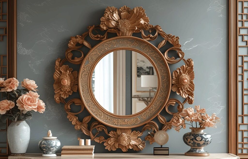 Traditional Carving Mirror Frame