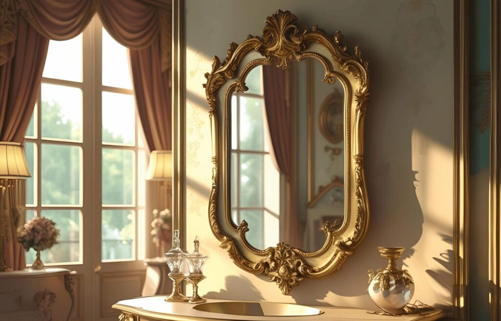 Vintage Appeal Mirror Frame