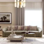 Premium Origano Four Seater Sofa offering ample seating for guests