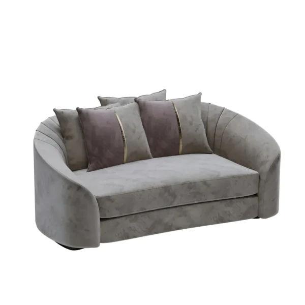 Origano Two Seater Sofa featuring a sleek contemporary silhouette