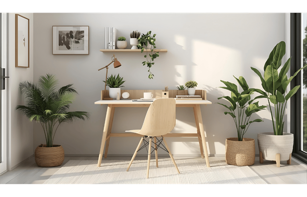 Compact Study Table Design