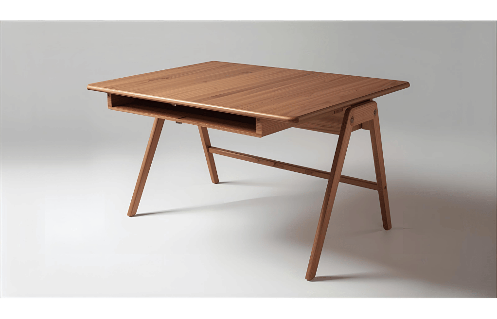 Folding Study Table Design