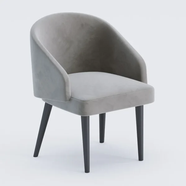 Modern Kesa Café Chair with durable frame and smooth finish.