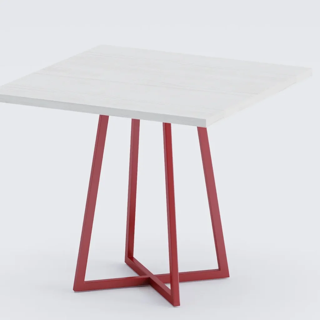 Compact Kinetic Huddle Table designed for team discussions.