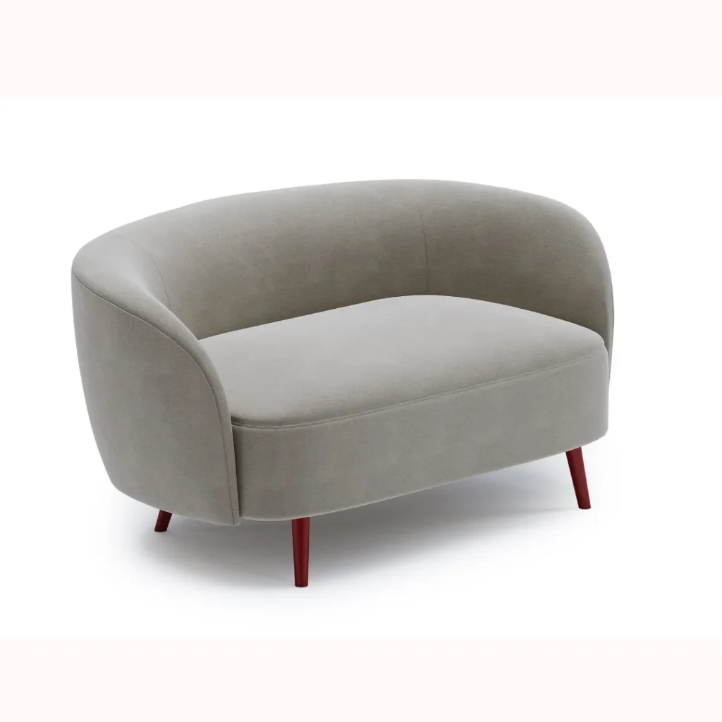 Kube Double Seater Sofa crafted for modern living or office spaces.