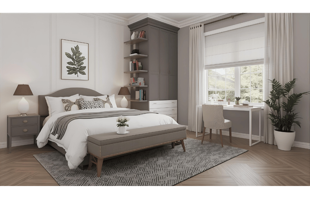 Kids Bedroom Study Table Design