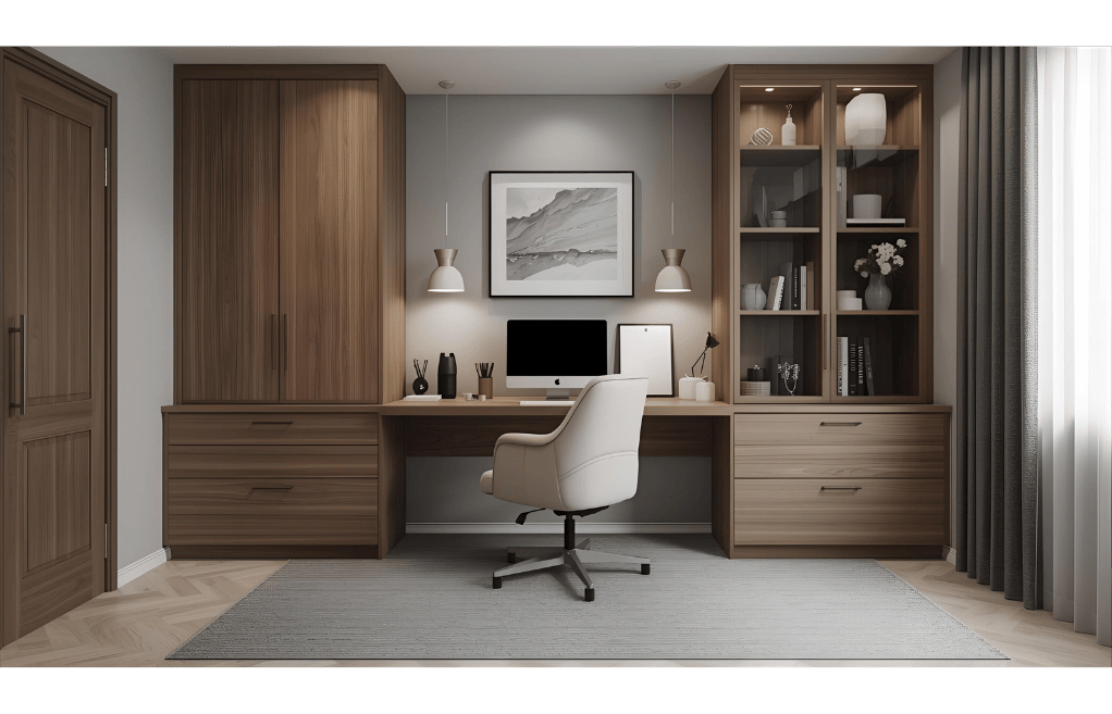 Modern Study Table Design for Small Room