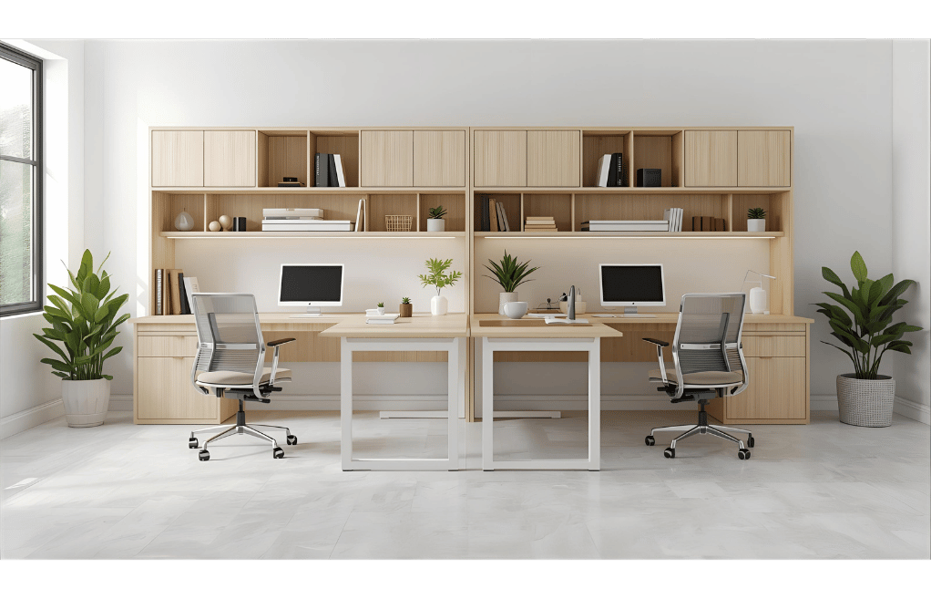 Study Table Design for Two Persons