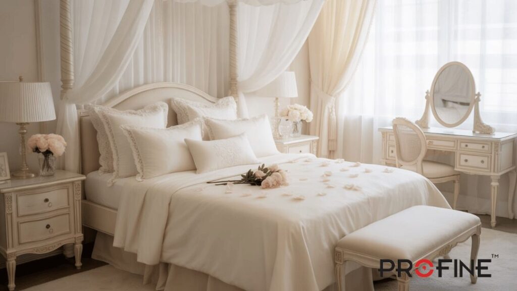 Bridal Bed Set with Matching Furniture