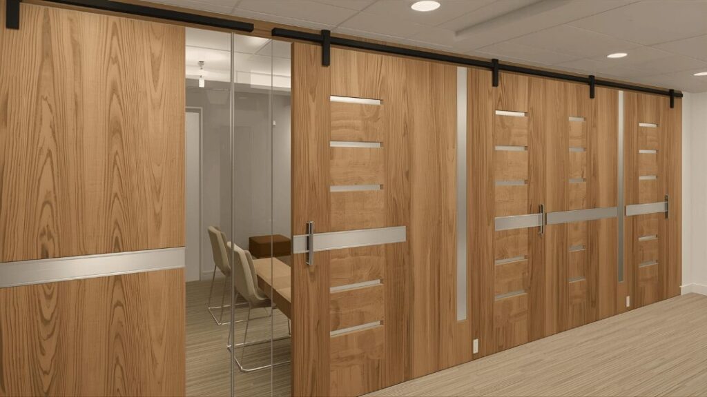 Custom Wooden Partitions