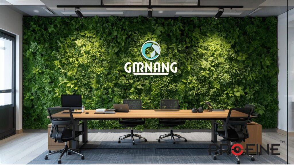 Green Branding Walls