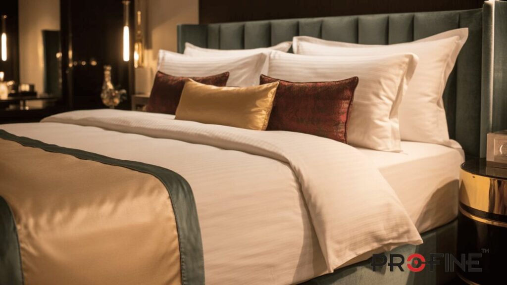 Hotel Style Upholstered Bed