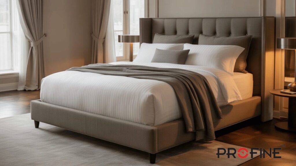 King Size Fabric Bed