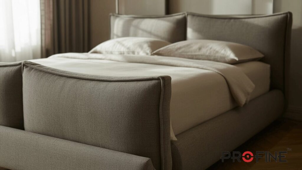 Matte Fabric Bed