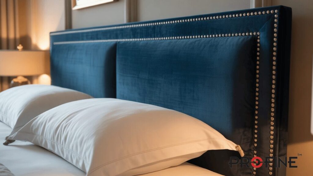 Nailhead Trim Poshish Bed