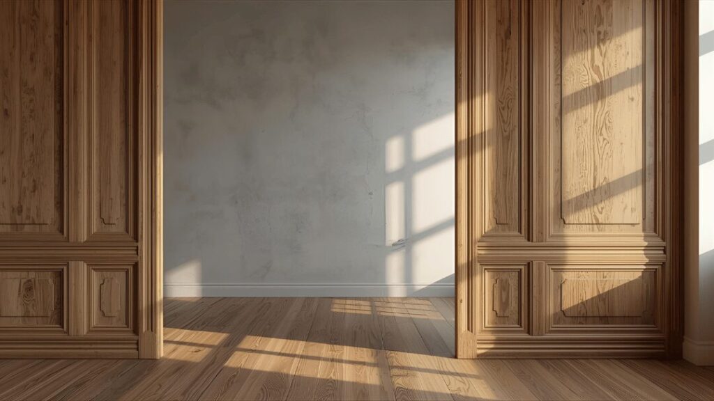 Rustic Wooden Partitions