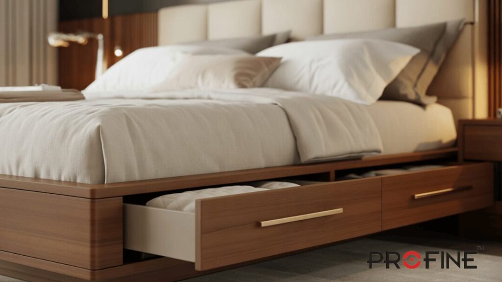 Storage Poshish Bed