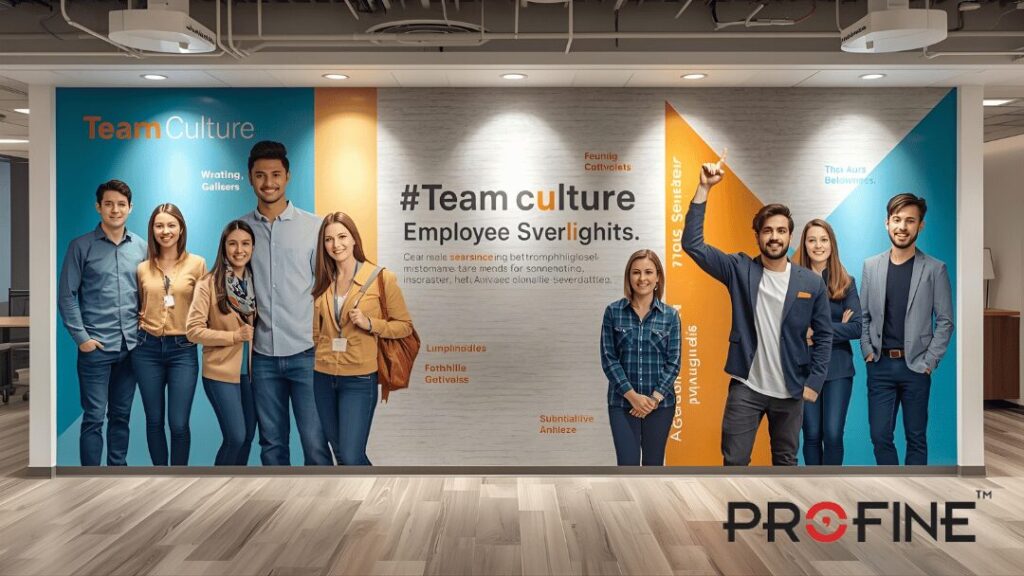 Team Culture Employee Spotlight Walls