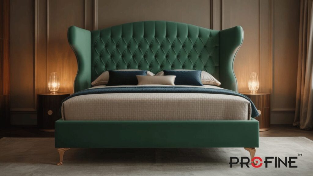 Wingback Poshish Bed