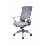Argo Manager Chair with sturdy frame and smooth-rolling wheels