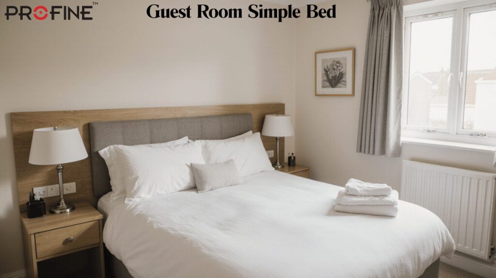 Guest Room Simple Bed