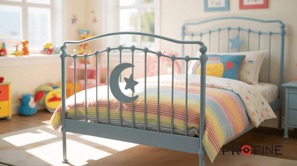 Kids Safe Iron Bed