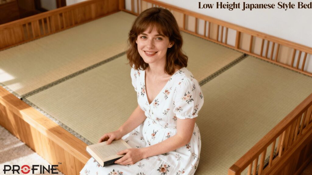 Low Height Japanese Style Bed