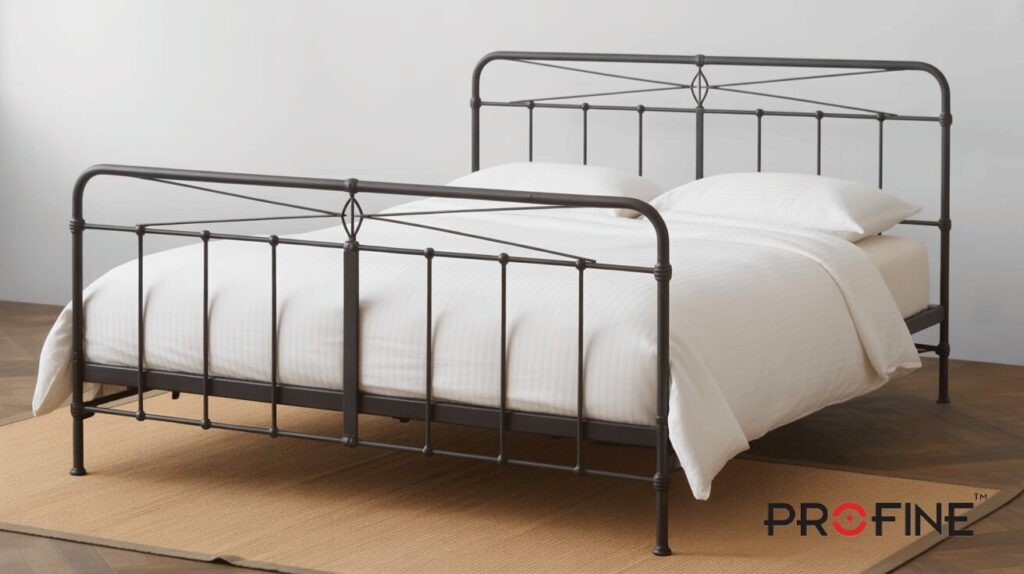 Low Height Japanese Style Iron Bed