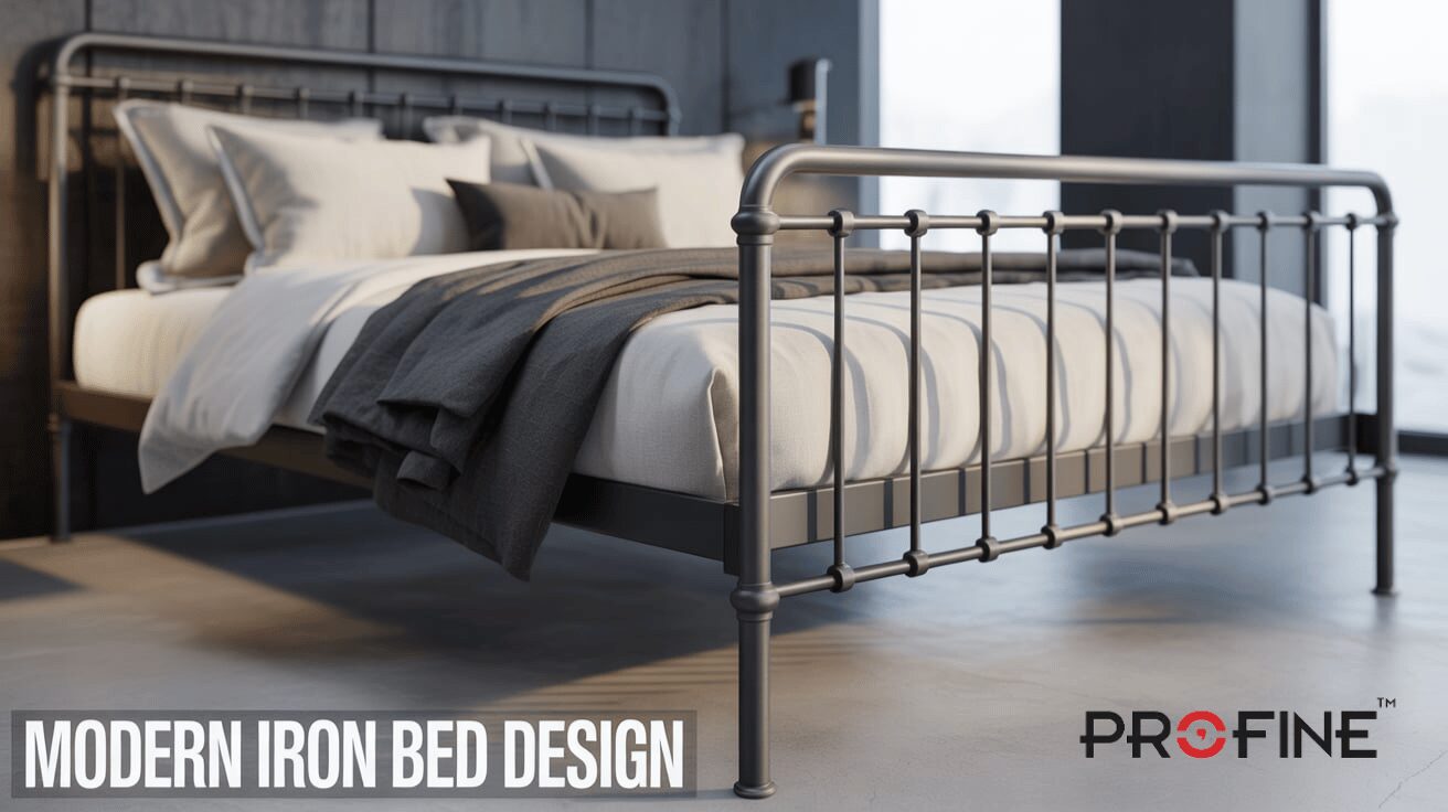 Modern Iron Bed Design