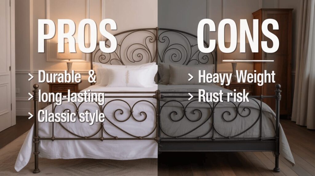 Pros & Cons of Iron Beds