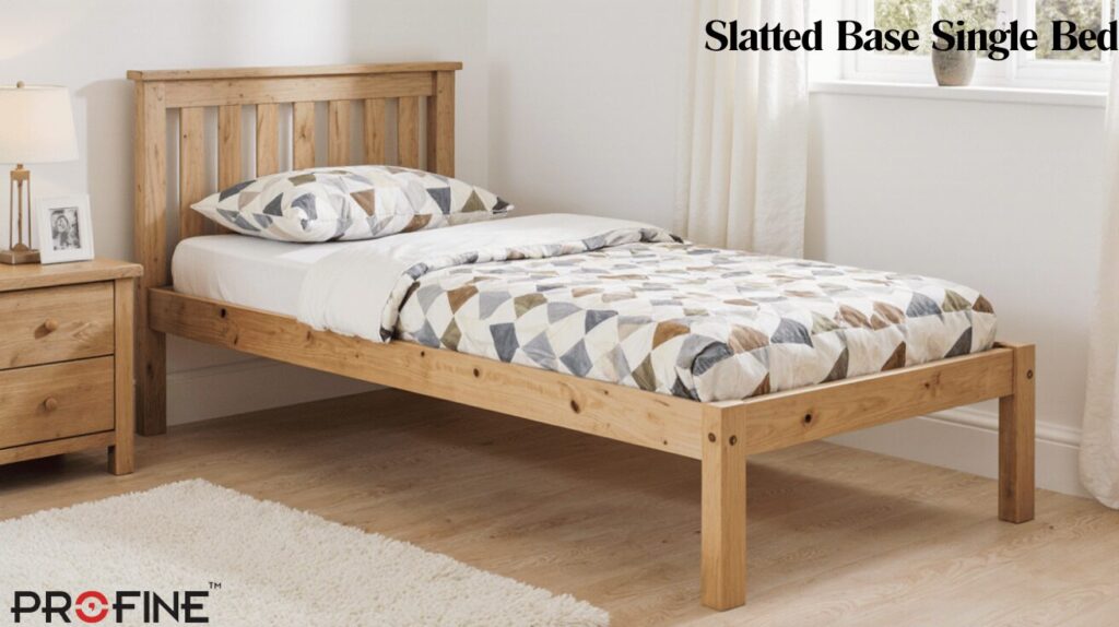 Slatted Base Single Bed