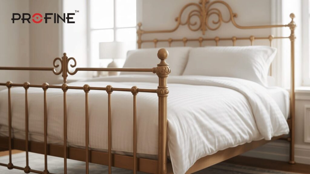 Vintage Brass Iron Bed