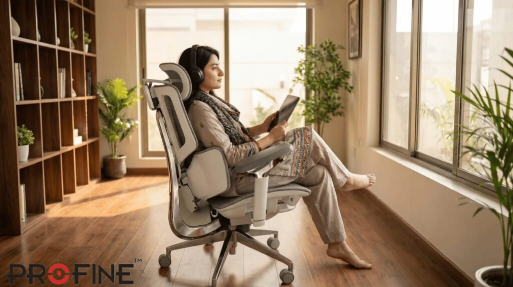 Adjustable Armrest Chair