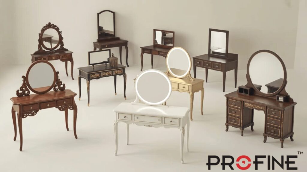  Dressing Table with Storage Drawers