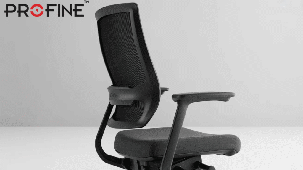 Folding Ergonomic Chair with Lumbar Support