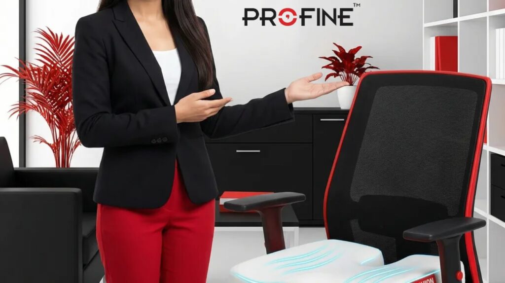 Gel Cushion Ergonomic Chair