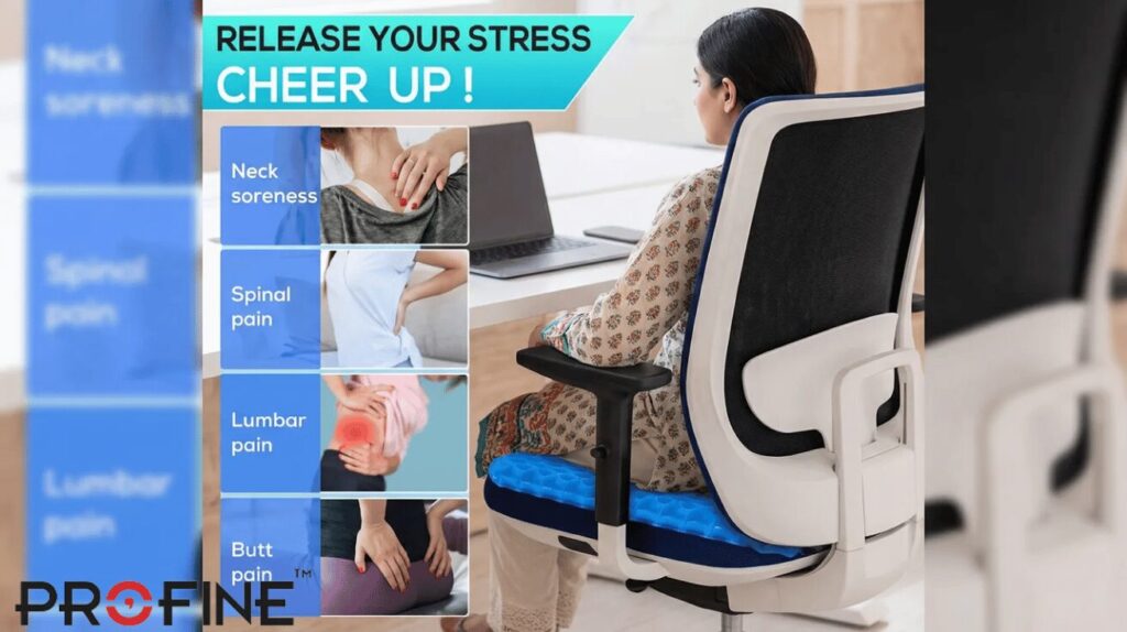 Gel Cushion Ergonomic Chair