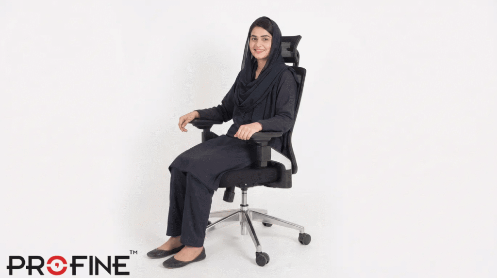 High Back Lumbar Support Chair