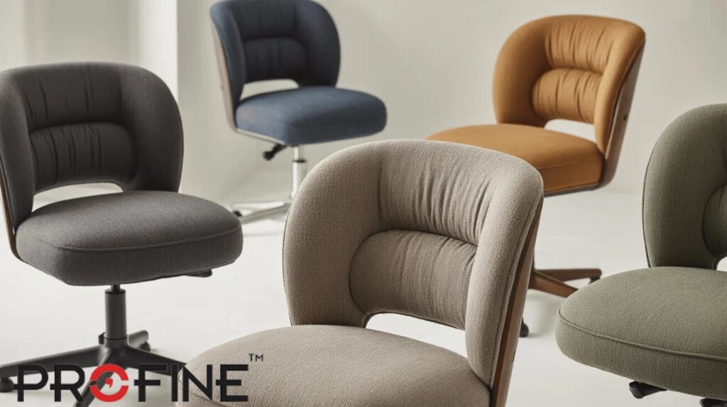  Soft Fabric Upholstered Chair