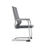 Durable Argo Plus Visitor Chair Black with strong metal frame support
