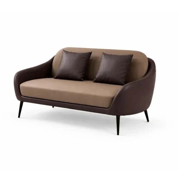 Elegant Nobel Double Seater Sofa with plush cushions and premium upholstery