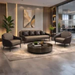 Modern Nobel Three Seater Sofa crafted for durability and comfort