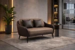 Comfortable Nobel Double Seater Sofa ideal for compact living spaces